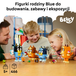 Конструктор LEGO Bluey 11217 Семья Блюи из кубиков — фото 3