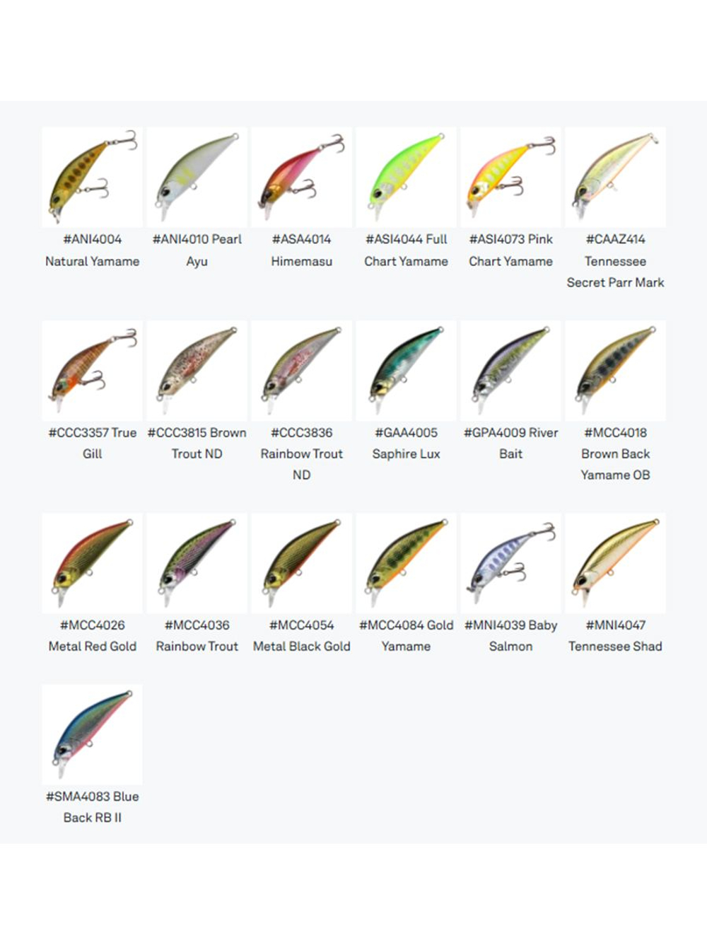 Воблер DUO Spearhead Ryuki 45 S, GAA4005 Saphire Lux