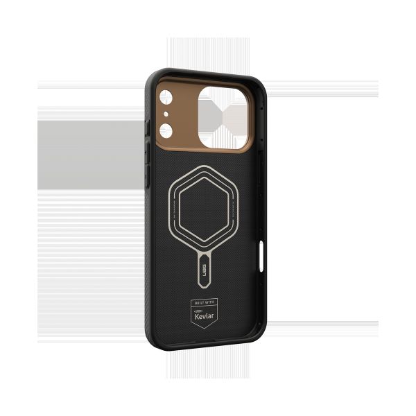 Чехол Uag Fibr Armr Kevlar Case для iPhone 17 Pro Max, Графит/Бронзовый | Kevlar Graphite/Bronze