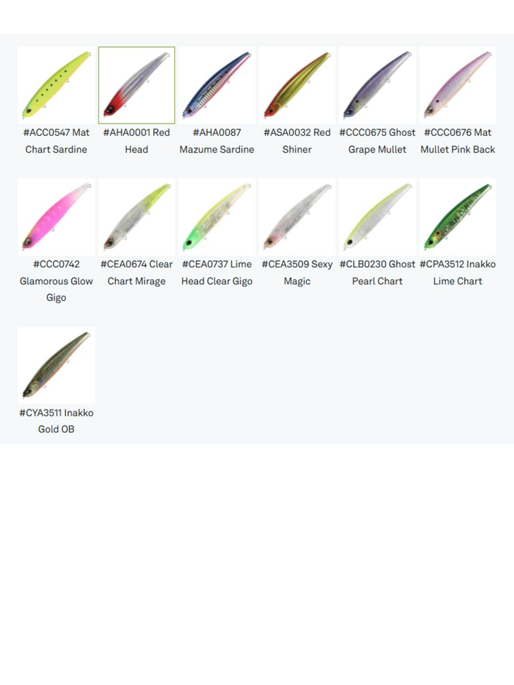 Воблер DUO Bay Ruf Seek 108 S Limited, ACC0772 Parrot OB, 108 мм, 26 г, тонущий, стикбейт