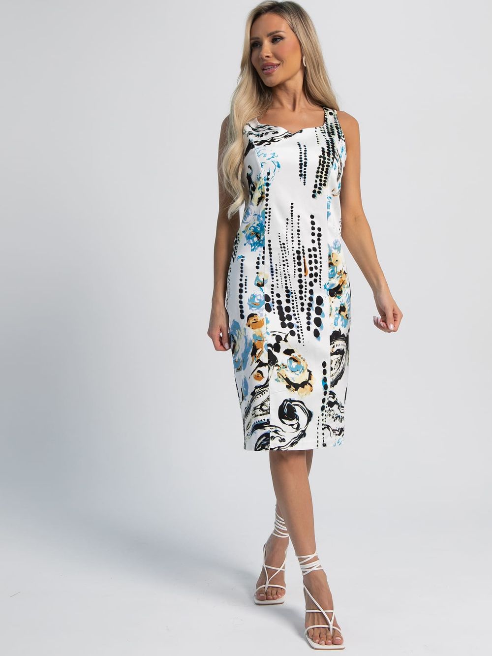 Сарафан хлопковый Пэйдж нью (разноцветный) П16079-10М LT Collection