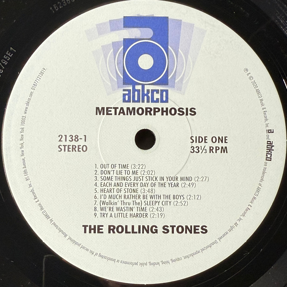The Rolling Stones – Metamorphosis (Европа 2023г.)