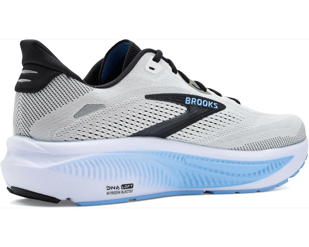 Кроссовки для бега Brooks Ghost 18 - White/Black/Open Air