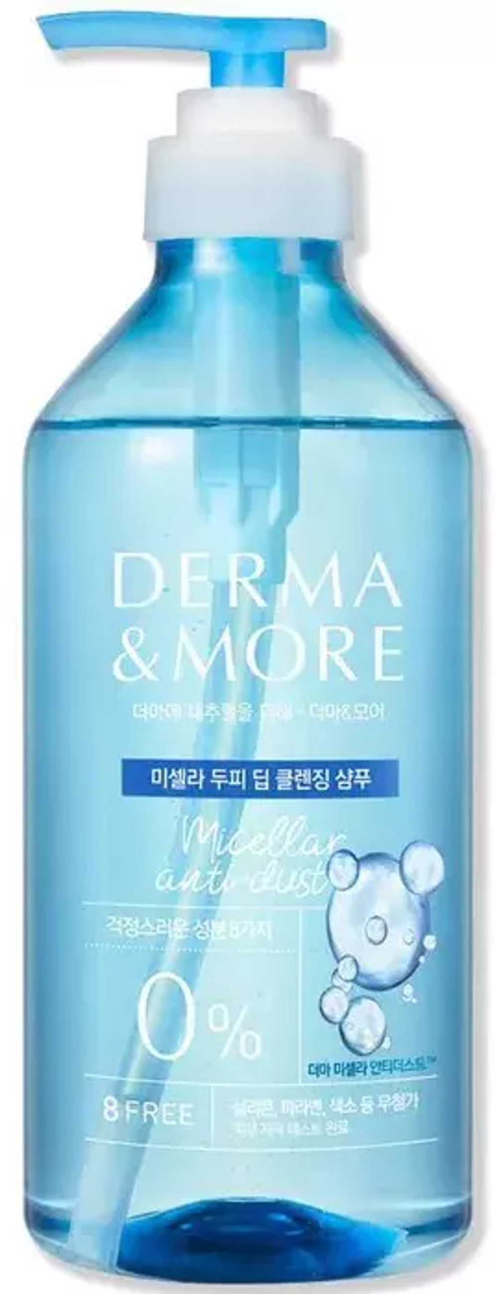 Шампунь для волос мицеллярный от перхоти Aekyung Derma & More Micellar Anti Dust, Kerasys 600 мл