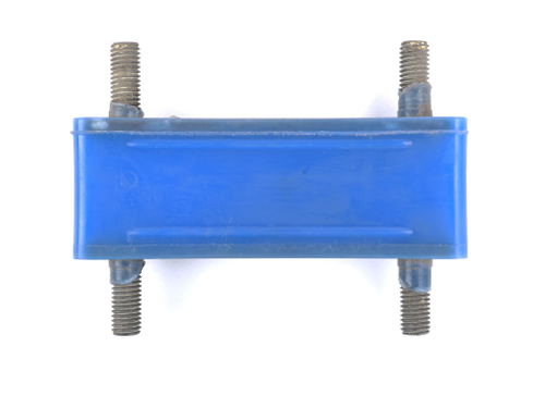 Виброизолятор ГАЗ-24, 3302 двигателя задняя  синий силикон (ПТП64)