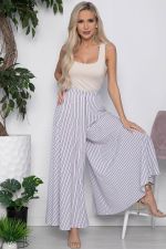 Брюки Камелия (белые полоска) Б10678 LT Collection