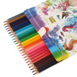 Карандаши цветные шестигранные "Девочки", 24 штуки