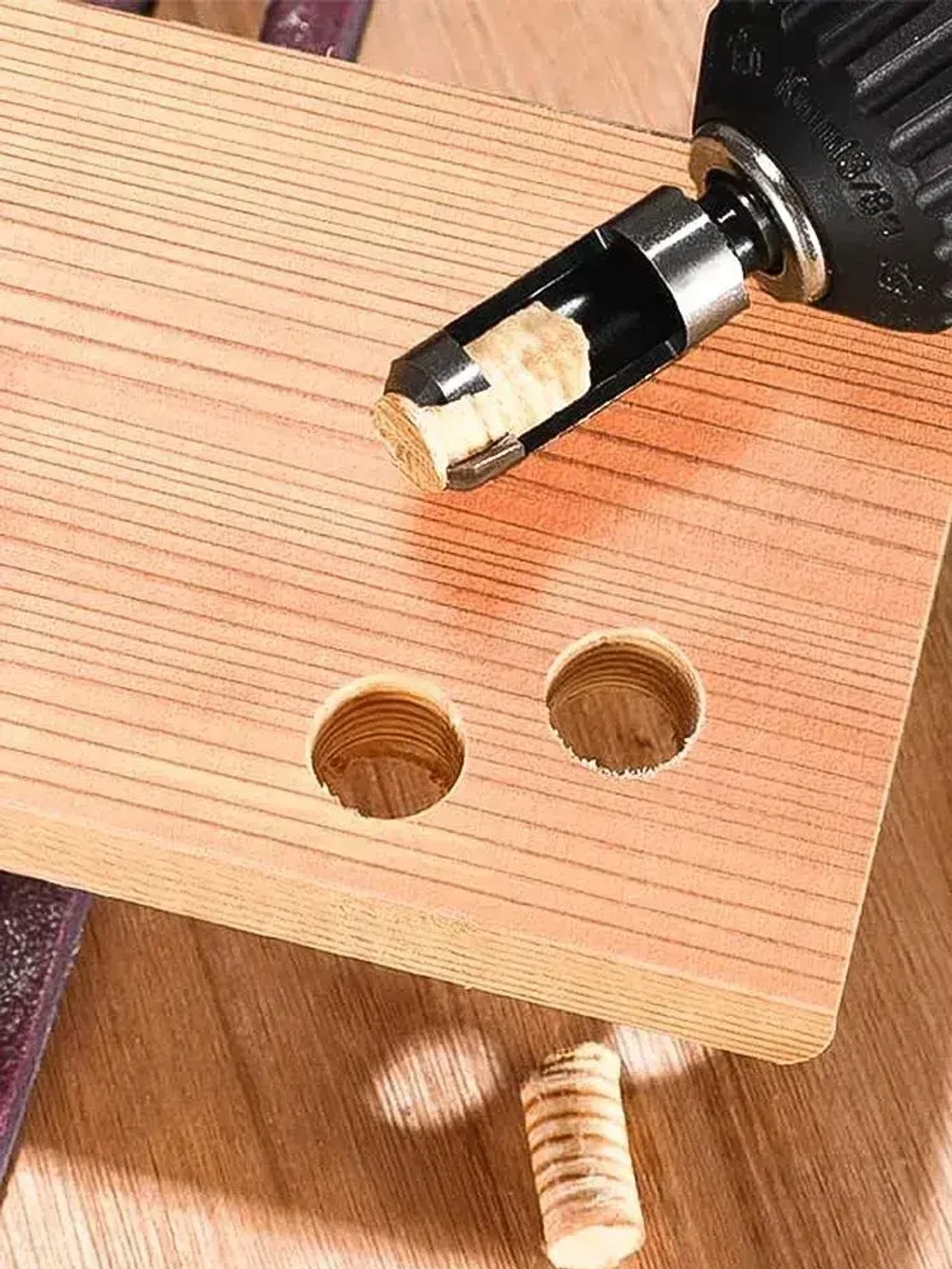 Сверло пробочное XCAN набор 8шт. ( 6, 10, 13, 16 мм) для изготовления пробок и заглушек