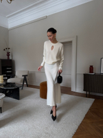 Джемпер ALESSANDRA, молочный