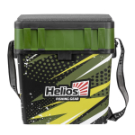 Ящик рыболовный зимний ZANDER двухсекц. (HS-IML-19-H) Helios, Хаки