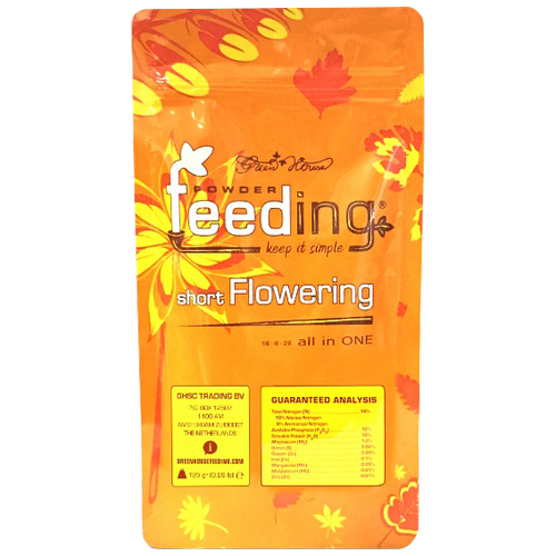 Удобрение Green House Powder Feeding Short Flowering