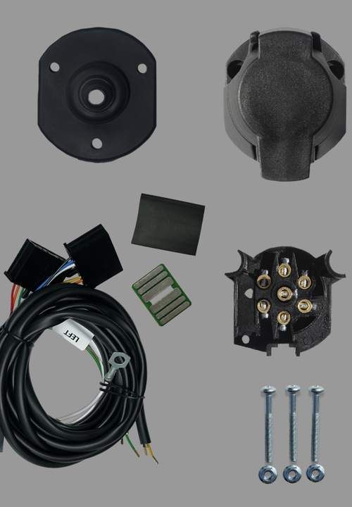 Комплект штатной электрики для фаркопа 7-pin Lada Niva 1993-2020, Lada Niva Legend 2020-2024, 2024- без блока - КонцептАвто KA CW 71 101 802