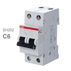 Автомат ABB SH202L 2П 06А-С 4,5кА 12342
