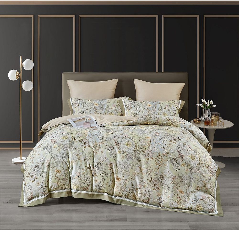 Постельное белье 2 спальное евро Asabella 2273-6