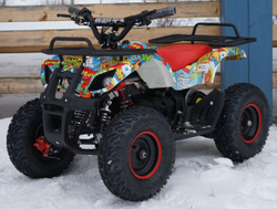 Электро-мотовездеход квадроцикл MOTAX Mini Grizlik Х-16 1000W Big Wheel (Бомбер)