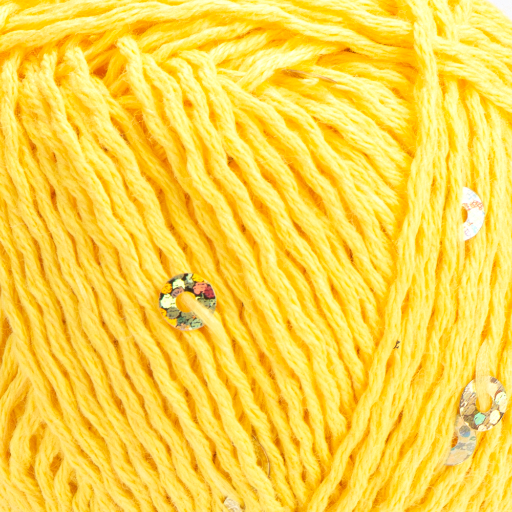 Пряжа YarnArt Cotton Gold Paillettes (7106)