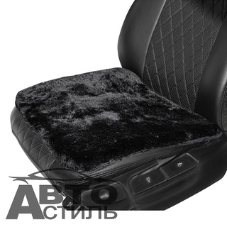 Накидка сидения МЕХ иск - нижняя Coolpart (1шт) - MAXIMAL Австралия  50*55 AFS1-BL черная