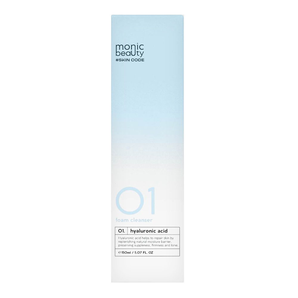 Пенка для умывания с гиалуроновой кислотой Monic beauty hyaluronic acid cleanser,150 мл