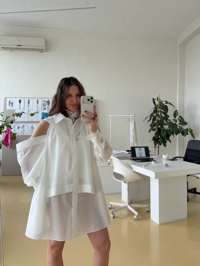 ПЛАТЬЕ МИРИНА МОЛОЧНЫЙ