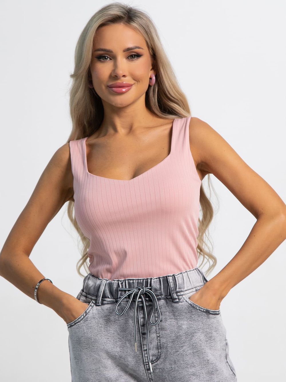 Топ Эстер (пудра) Б15451-33М LT Collection