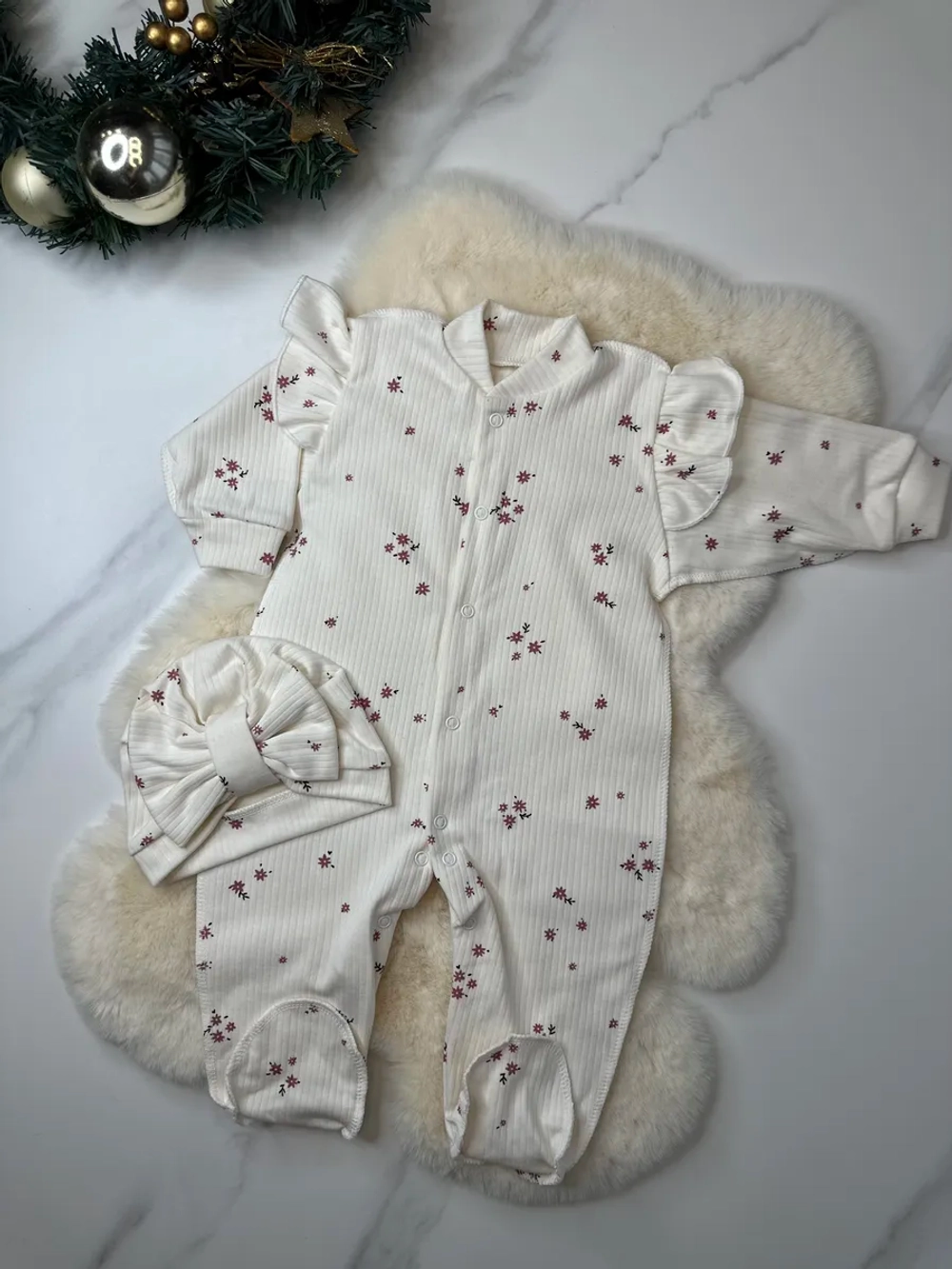 Слип для новорожденных девочек