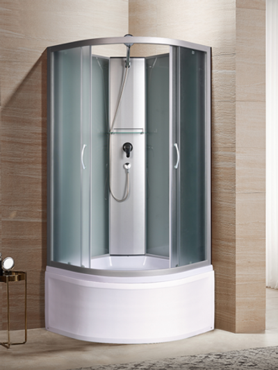 Душевая кабина RIVER NARA Б/К 80/43 МТ 80x80x206 10000000837 Универсальная Четверть круга