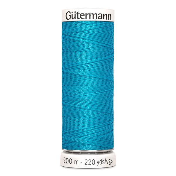 Нитки универсальные Gutermann Sew-all 100 (200 метров), 5 кат. | 736 голубая лагуна