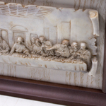 Урна для праха «Тайная Вечеря» малая шпон орех