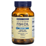 Wiley's Finest, жир дикой аляскинской рыбы, максимальное содержание ЭПК, 60 капсул