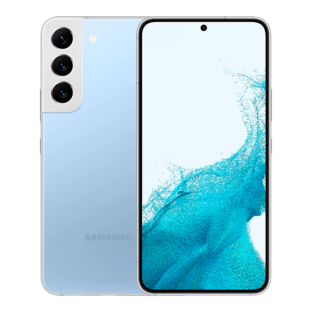 Смартфон Samsung Galaxy S22 8/256GB, Sky Blue (Голубой)