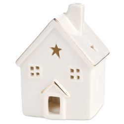 ФИГУРКА "ДОМИК" С LED-ПОДСВЕТКОЙ 7,8*7,3*10,8 СМ