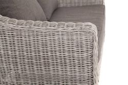 "Кон Панна" диван из искусственного ротанга двухместный, цвет бежевый