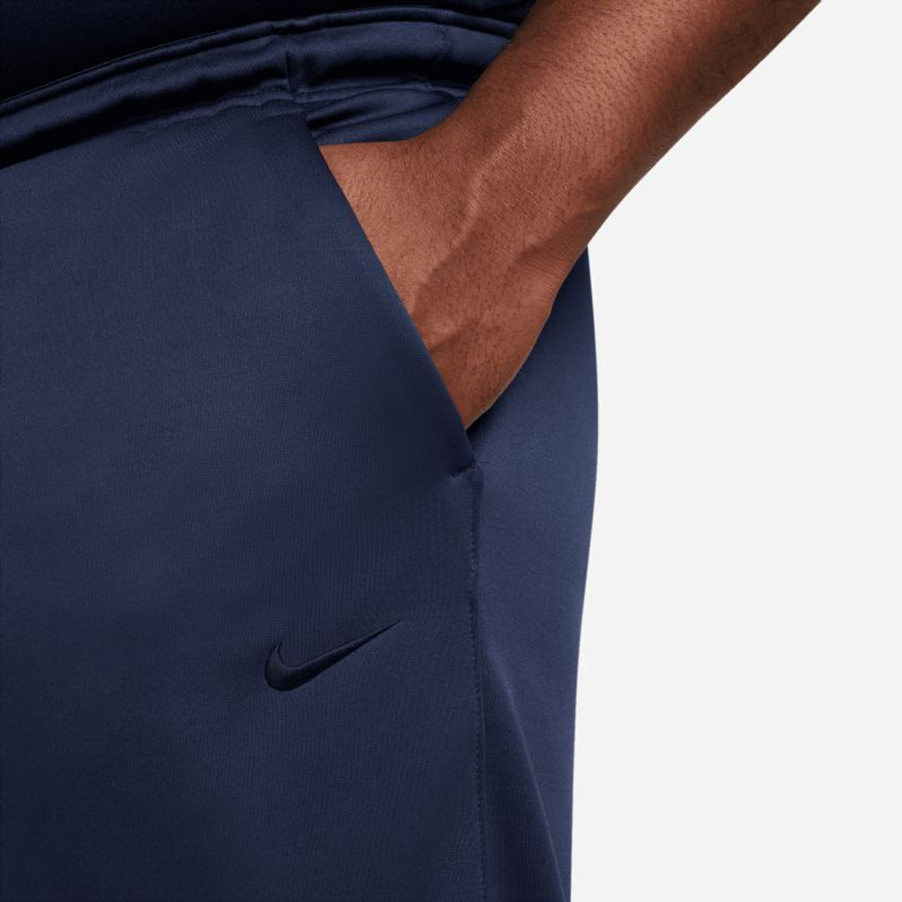 Мужские теннисные штаны Nike Therma Fit Pant - obsidian/obsidian/black