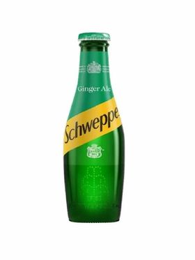 Schweppes Canada Dry Ginger Ale, стекло 200мл