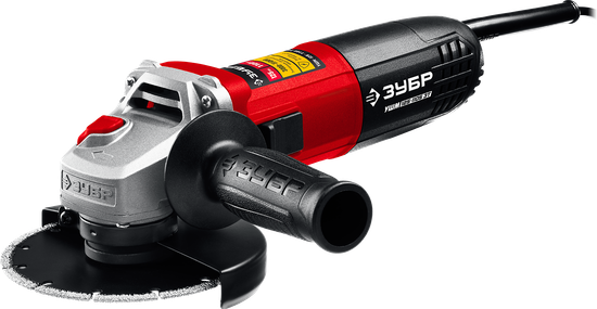Углошлифовальная машина УШМ ЗУБР УШМ-125-1105 ЭТ 1100Вт 125мм диск регул.оборото