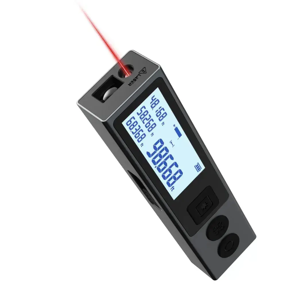 Лазерный дальномер Mileseey M120, До 30 м, точность 3 мм, аккумулятор 380 мА ч, 10 режимов, для ремонта, строительства, геодезии