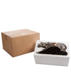 Veronese WS-773 Статуэтка «Бегемот с детенышем»