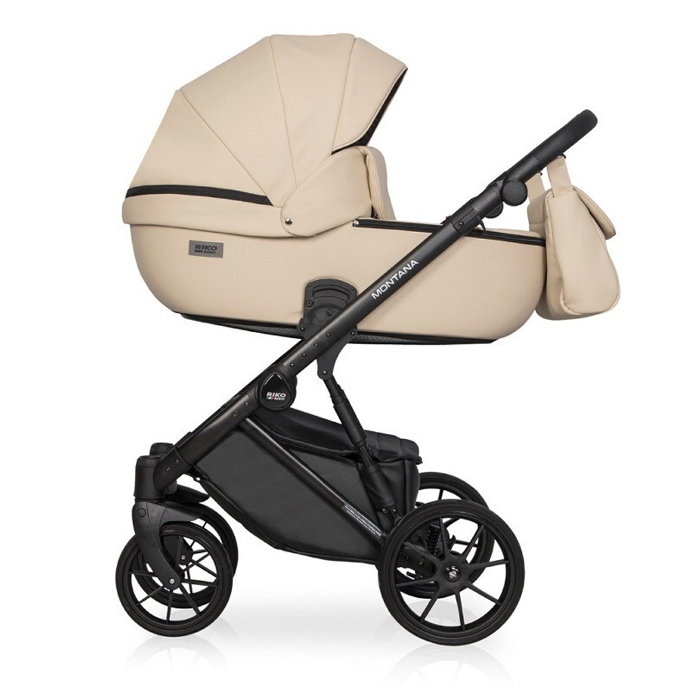 Детская коляска Riko Basic Montana Ecco 2 в 1 15 Ivory beige