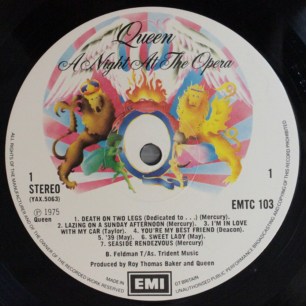 Queen / A Night At The Opera (LP)