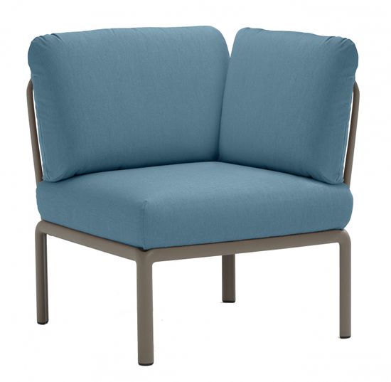 Модуль угловой пластиковый с подушками Komodo Elemento Angolo