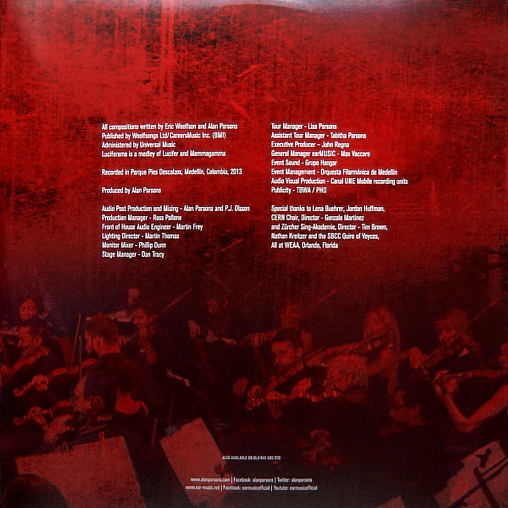 The Alan Parsons Symphonic Project / Live In Colombia (3LP)