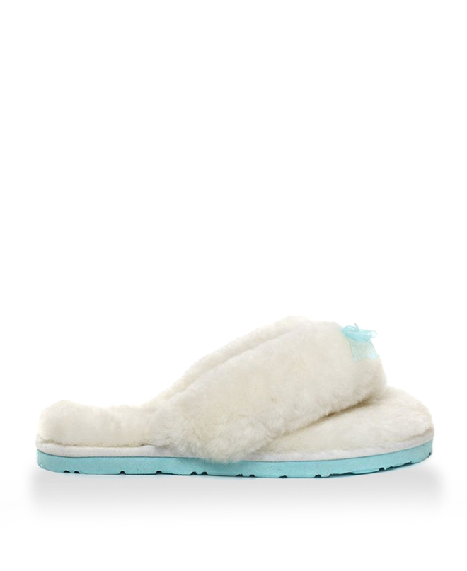 FLUFF FLIP FLOP II-white