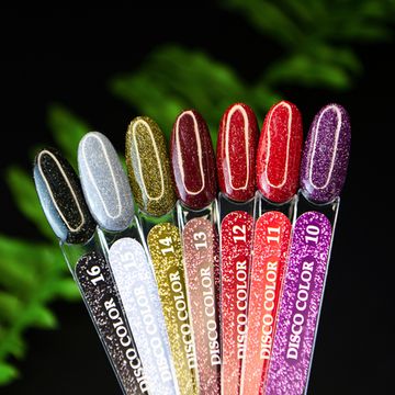 Гель-лак ENIGMA 10 мл. Disco color 11 светоотражающий