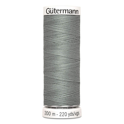 Нить Sew-All 200 м, Gutermann, 634 пепельно серовато-зеленый