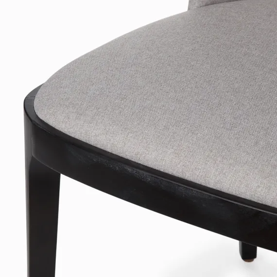 Стул Driade, светло-серый, черные ножки