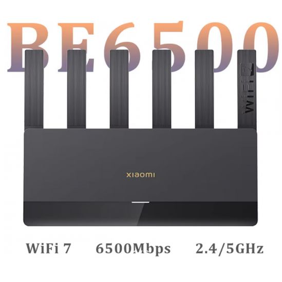 Wi-Fi роутер Xiaomi Router BE6500 (RN02)