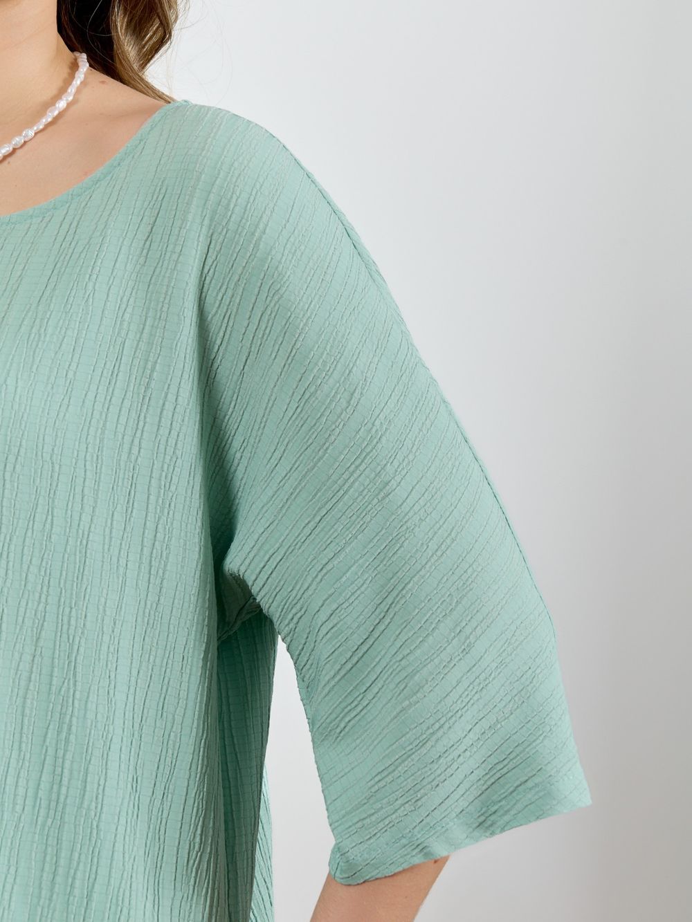 Блузка Сиеста-6 Виотекс СВЕТЛО-ЗЕЛЕНЫЙ