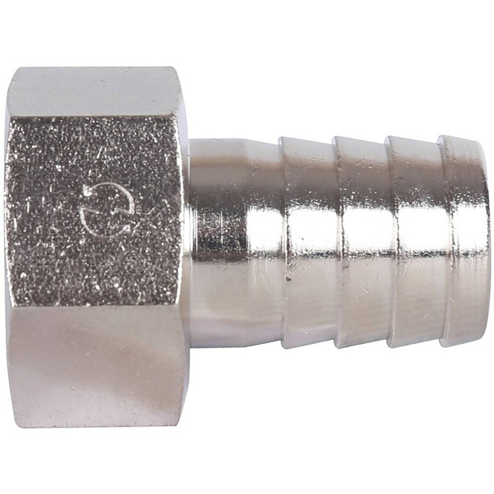 Штуцер с внутренней резьбой STOUT SFT 0066 - 3/4" x 20 мм (латунь никелированная)