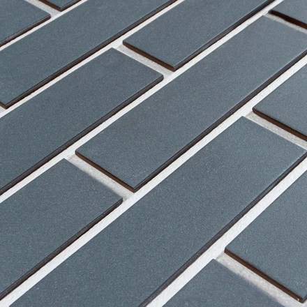 Керамин, Куба 2 Серо-голубой, 245x65x7 - клинкерная фасадная плитка