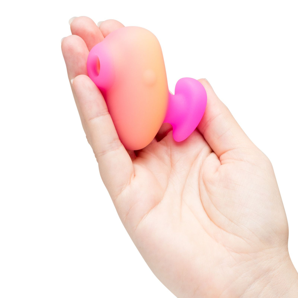 Бесконтактный клиторальный стимулятор Romp Kiss (Цвет: розовый)